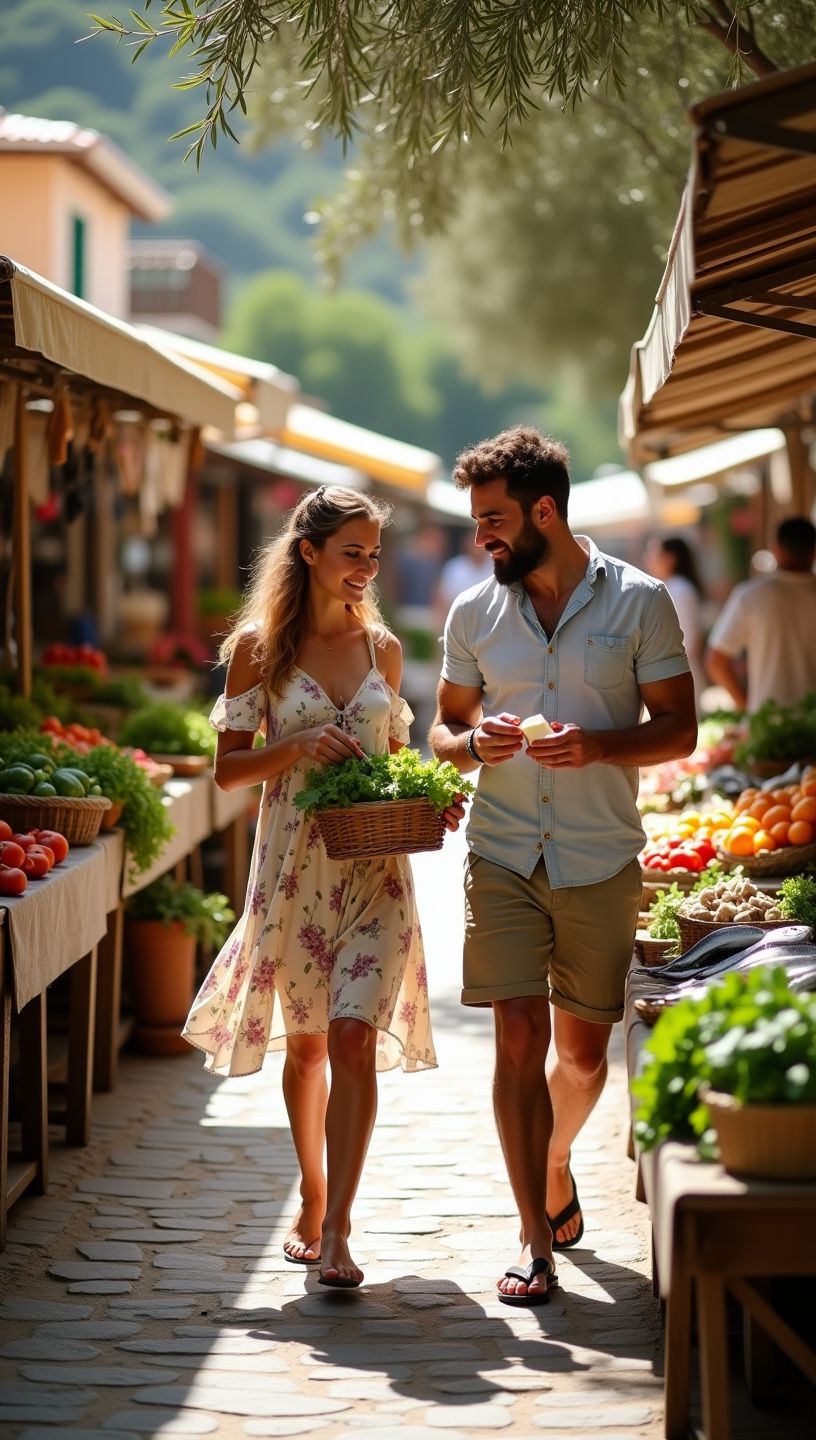 Γυναίκα που απολαμβάνει ένα υγιεινό smoothie με ελληνικά συστατικά
